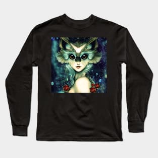 The wise and wonderful owlgirl Long Sleeve T-Shirt